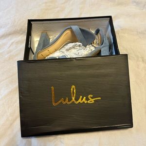 Lulus high heels, brand new